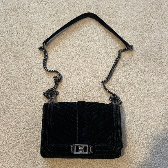 Rebecca Minkoff Chevron Quilted Small Love - Picture 1 of 4